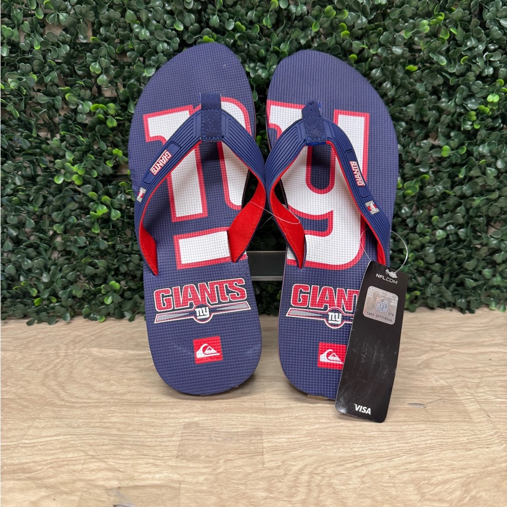 Quiksilver New York Giants Flip Flops - M12